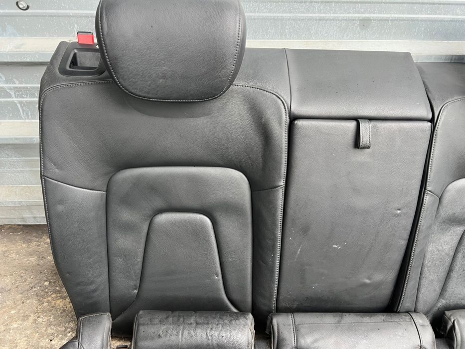 Салон Ауди AUDI A5 2врати Черен кожа Обикноввен Ел. подгрев ном 856