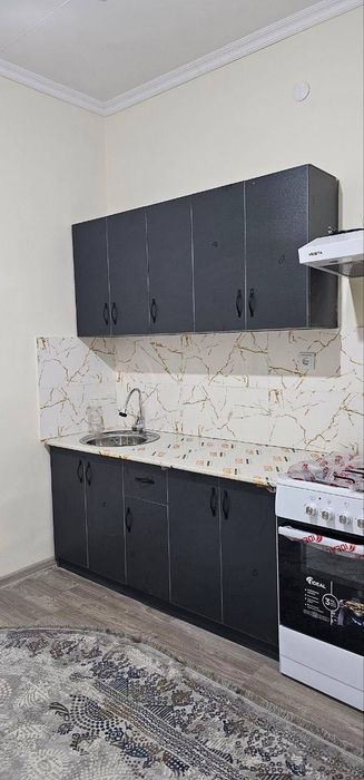 Сдается 2x комнатная квартира
С обстановкой 
В горде Алмалыке