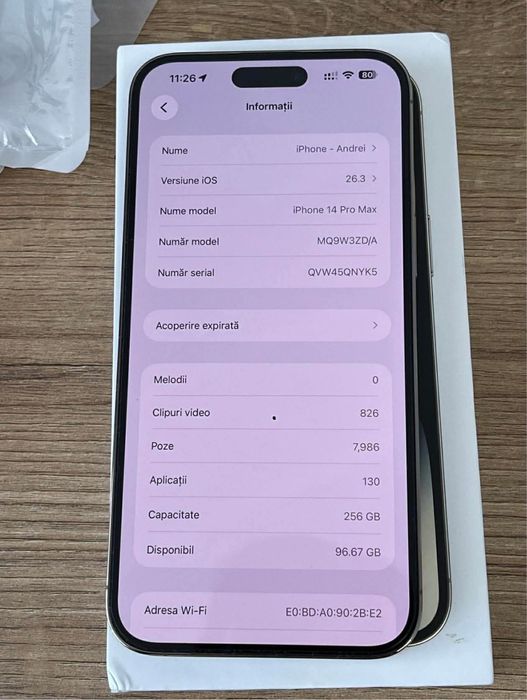 iPhone 14 Pro Max 256Gb Gold