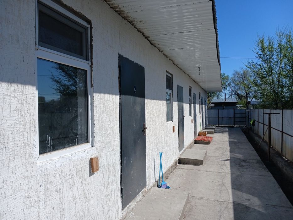 Времянка (екі бөлме) жалға беріледі