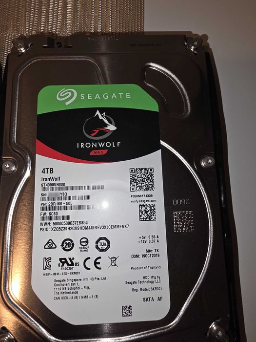 Seagate IronWolf NAS 4TB ST4000VN008