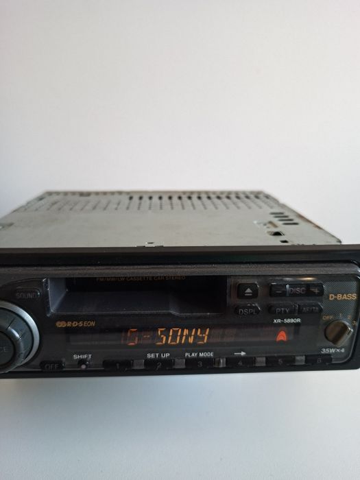 Radio casetofon Sony auto vintage