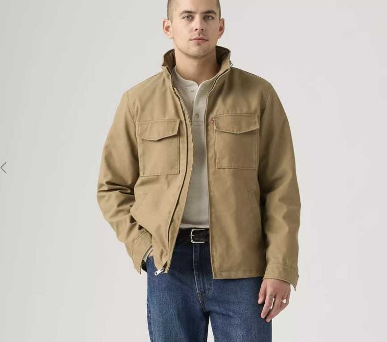 Куртка Levis, цвет хаки, размер M