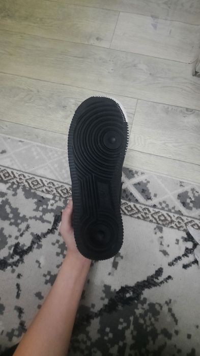 Air force 1 черно белый