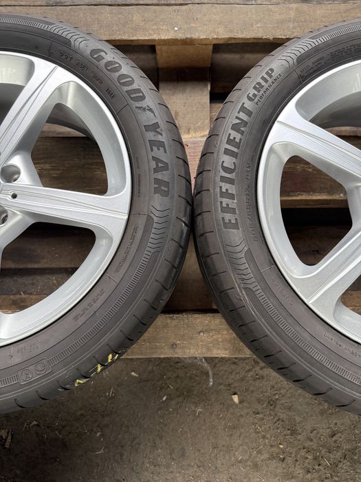 Jante Mercedes A klasse B klasse CLA GLA cu anvelope vara GoodYear  205/55 17