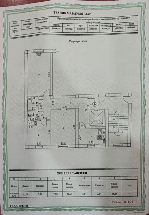 Сергели 8 худуд 3/5/7 . 74 квадрат срочно сотилади