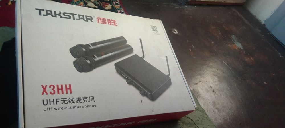 микрафон такстар х 3, 2 раза исползоваль почти новый
