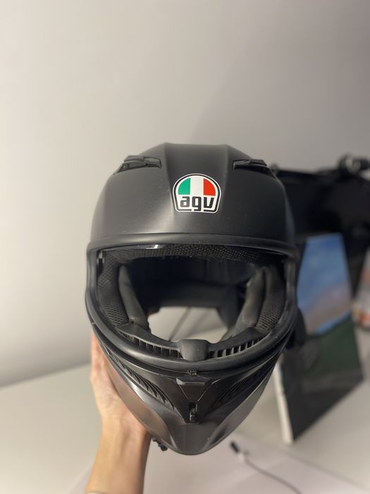 Casca moto integrala AGV K3 + Intercom Cardo Spirit