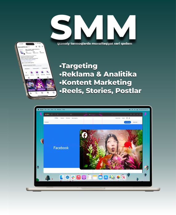 Zamonaviy kasb o’rganing biz bilan birga natija qiling!