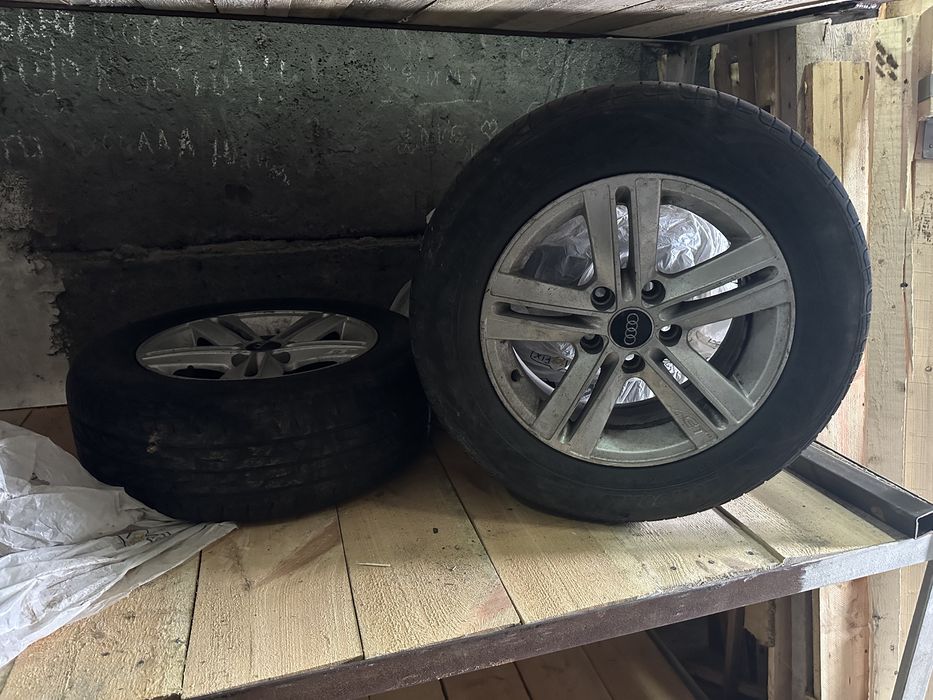 Шины с дисками на ауди