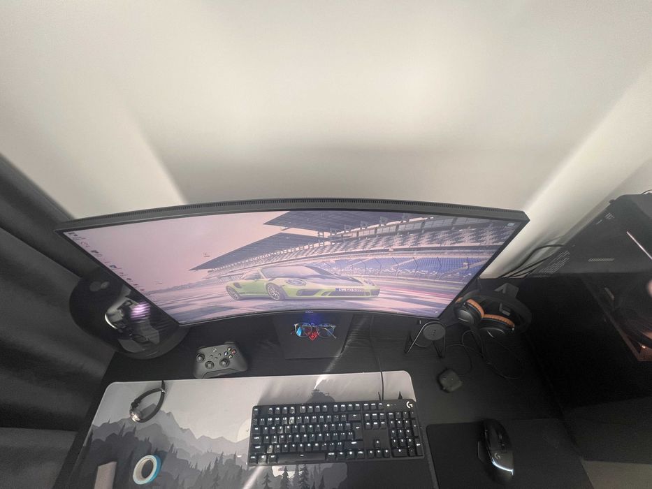 Monitor LED DELL Gaming S3222DGM 165hz Curbat 31.5 inch QHD