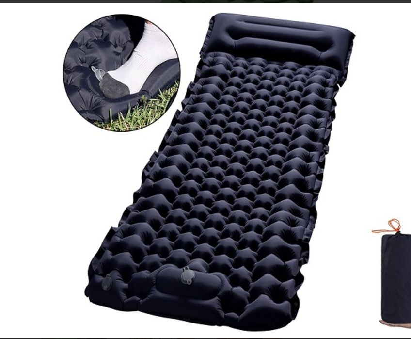 Надуваем матрак с вградена помпа, 196/68/9 см