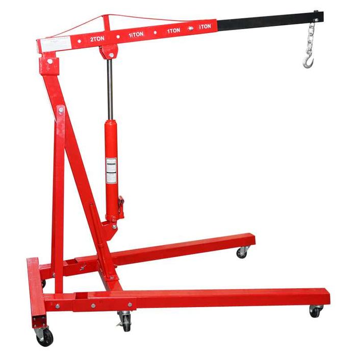 Macara hidraulica pliabila tip girafa pT atelier 2T TRANSPORT GRATIS