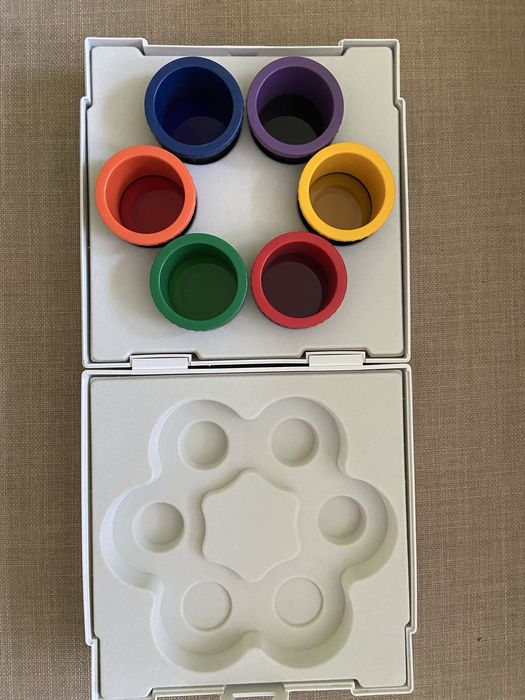 Bioptron Compact с цветни филтри и стойка