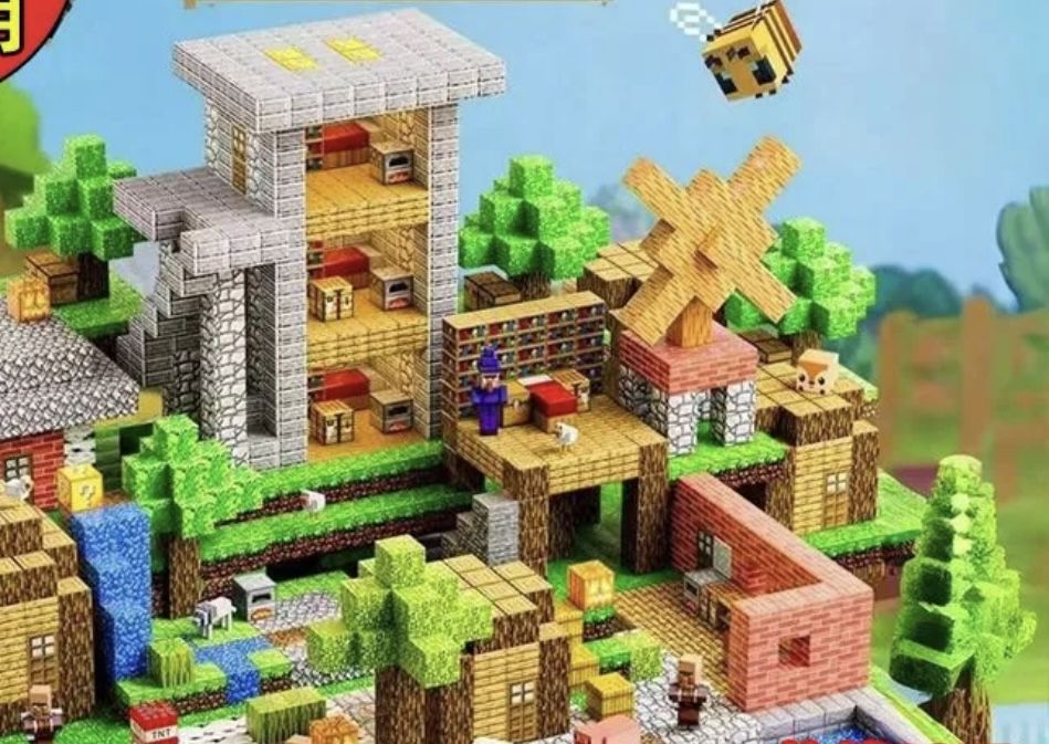 Кубики магнитные