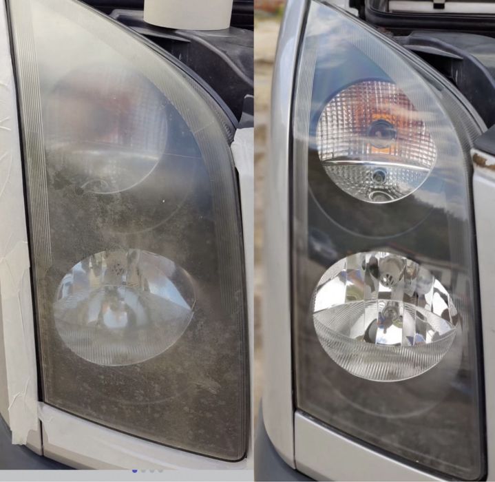 Полиране и фолиране на фарове и стопове