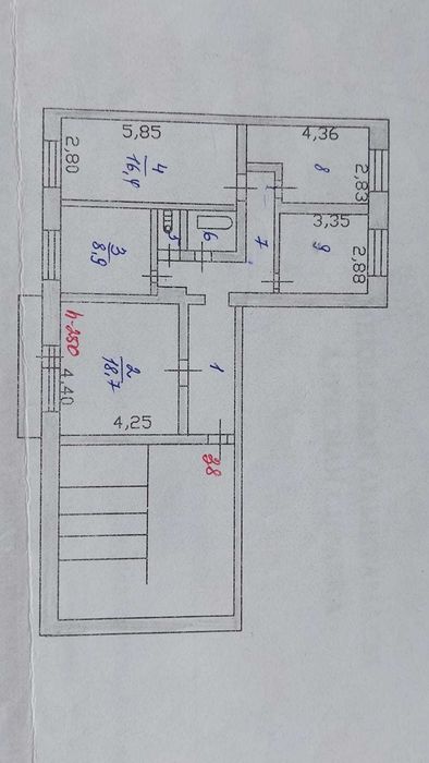 Квартира на проспекте Победы