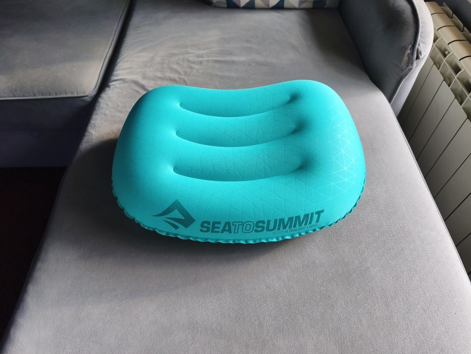 Надуваема възглавница Sea to Summit Aeros Ultralight Large Sea Foam