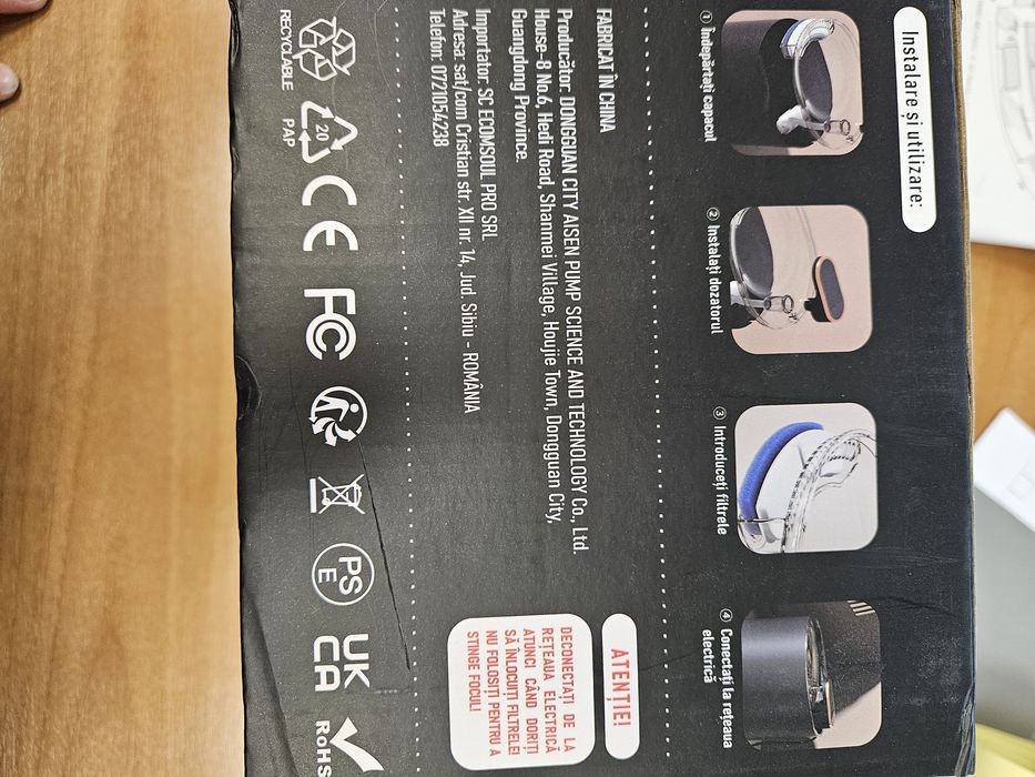 Vand dispenser apa pentru pisici (fântână)