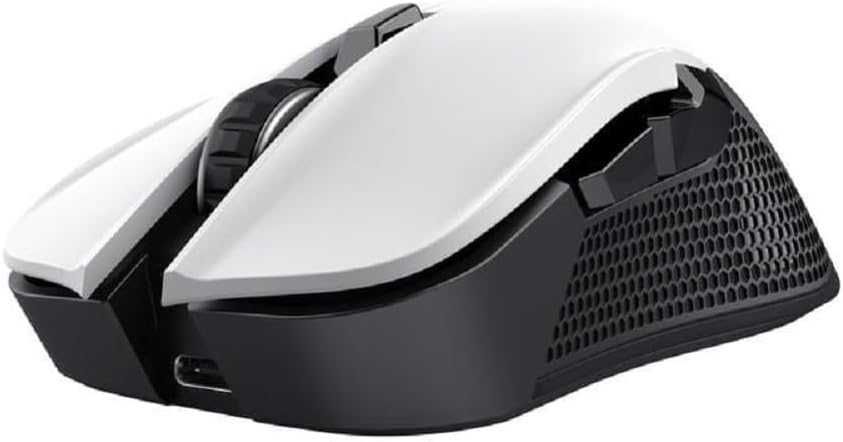 Mouse gaming wireless Trust GXT Ybar, RGB, 7200 DPI, alb