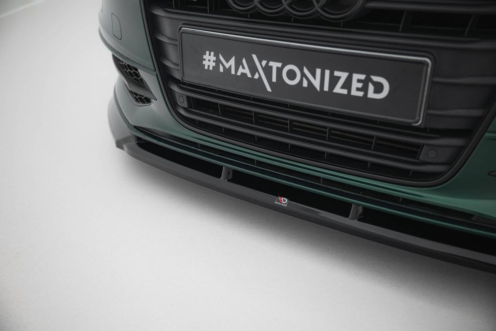 Спойлер за предна броня Maxton design за Audi A6 C7 S-line (2011-2014)