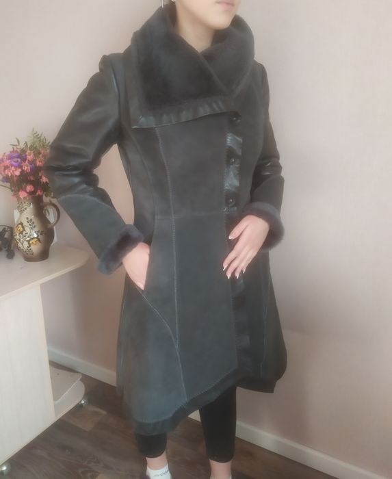 Дублёнка б/у р 46-50