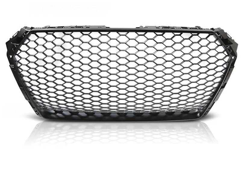 Grila Centrala Audi A4 B9 RS Design Suport Emblema 2015-2019