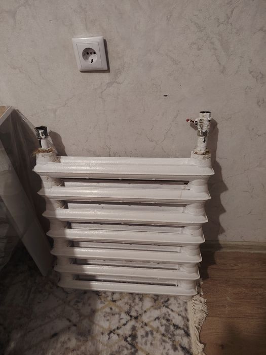 Чугунная батарея отопление