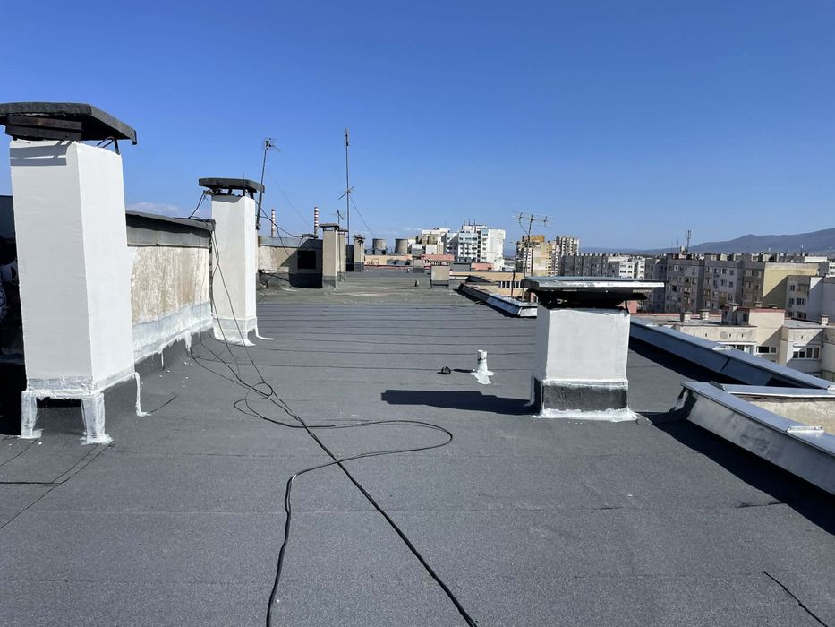 Ремонт на плоски покриви | Хидроизолация | Поправка на течове