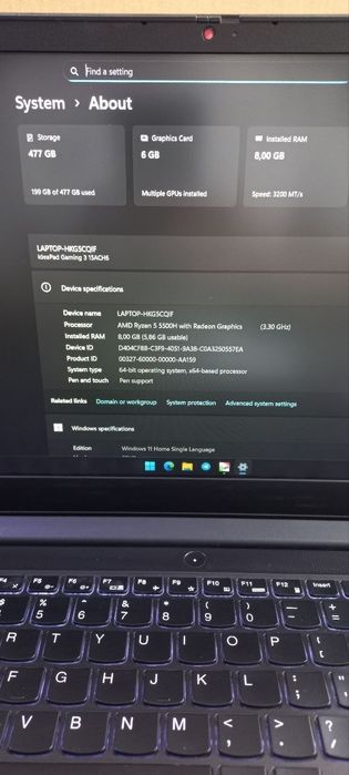Lenovo ideapad gaming