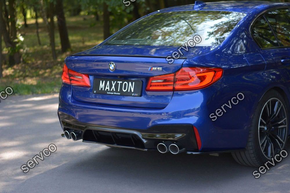 Prelungire splitter bara spate Bmw Seria M5 F90 2017- v2 Maxton Design