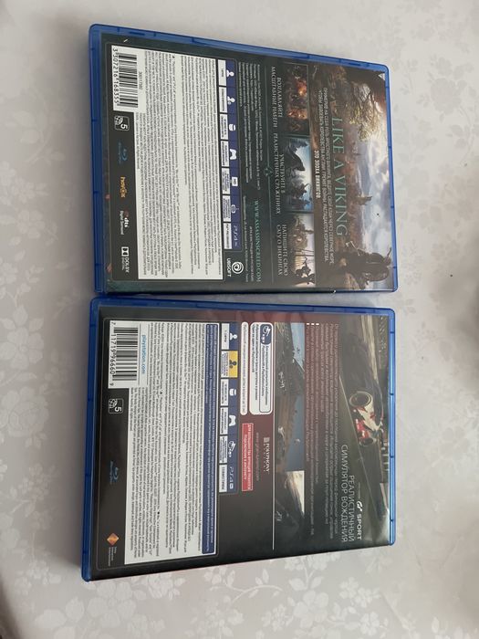 Продаю две игры на пс 4