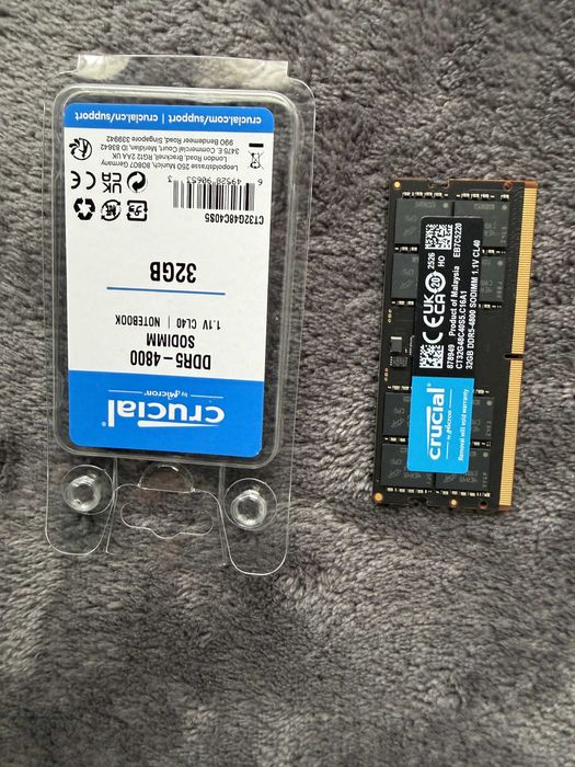 Memorie Ram Crucial DDR5 RAM 32GB 4800MHz SODIMM