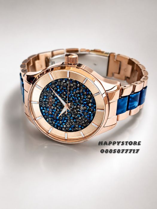 INVICTA Angel Blue Diamond Rose gold 40 mm, Инвикта нов дамски часовник