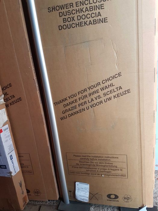 Paravan/perete sticla securizata 6mm, cabină duș/foișor/pergolă, curte
