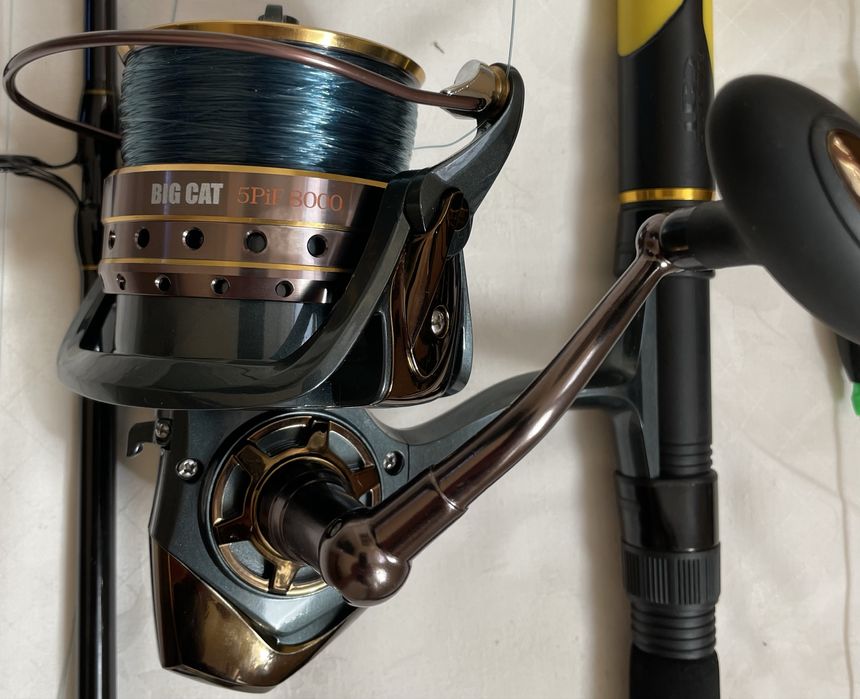 Set pescuit la somn Black Cat