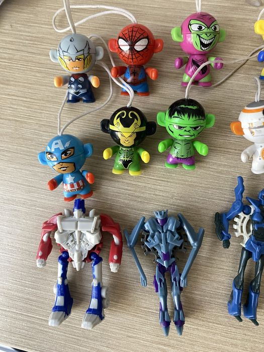 Kinder Star Wars, MARVEL, Transformers, Funko Pop Игрушки Киндер