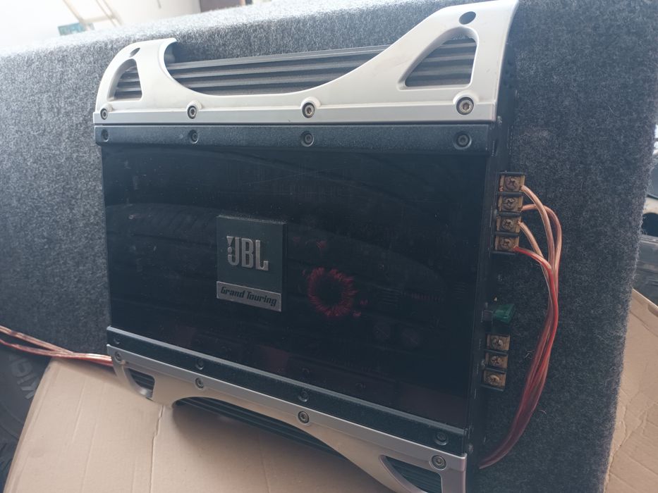 Басс каса MDS + JBL усилвател