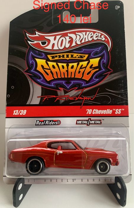 Machete - Masinute Hot Wheels Premium Mustang, Chevelle, Cuda & 1/43