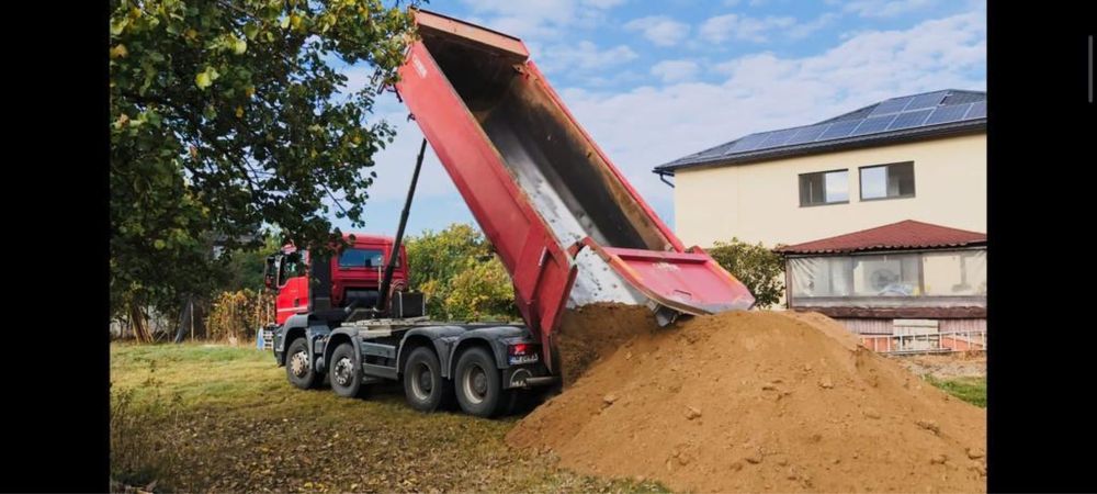 Pamant nisipos pentru gazon, pamant negru pentru gradina