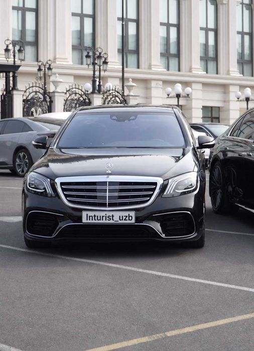 Mercedes-Benz S-Class W222 haydovchi bilan | Premium Transfer | Kortej