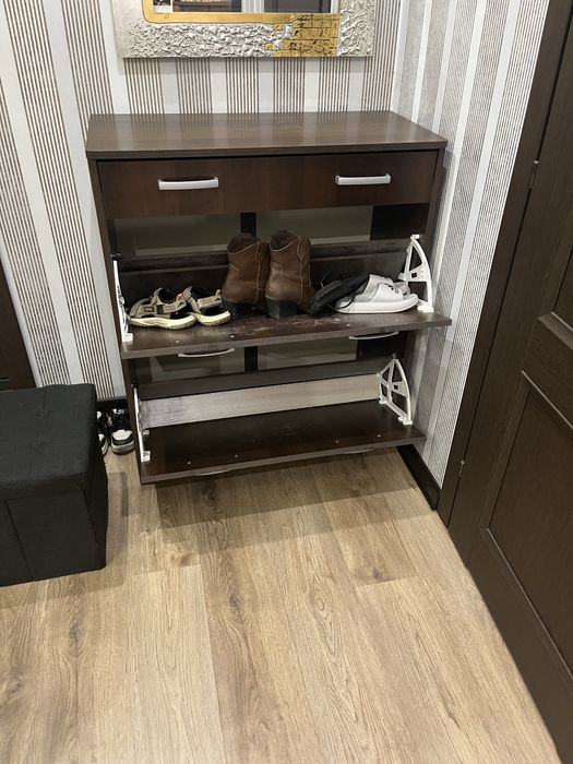 Обувница коричневая б/у