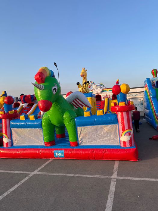 Batut 14x7 bolalar quvonchi va tayyor biznes