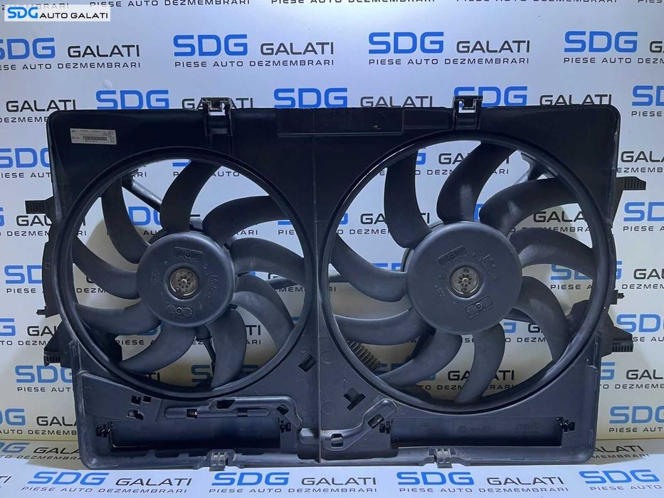 Grup Ventilator Ventilatoare Electroventilator Electroventilatoare cu Modul Releu Audi Q5 2.0 TFSI 2009 - 2017 Cod 989460D 993328L 8K0121003M