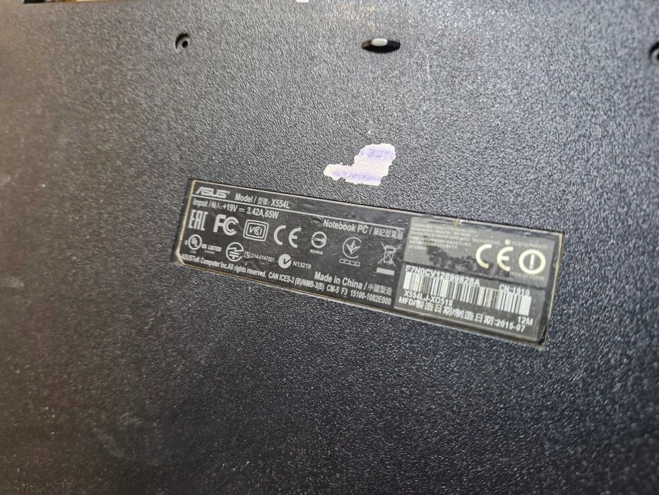 Asus x554L i5-6+930m