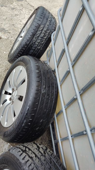 Set 4 Jante Originale Mercedes R16 + Anvelope 205/55 R16
