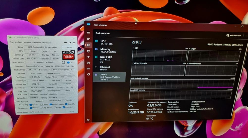 Amd Radeon R9 390 8gb