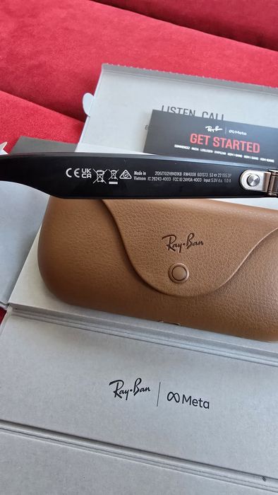 Ray Ban Meta Wayfarer, AI, Graphite Gradient Polar