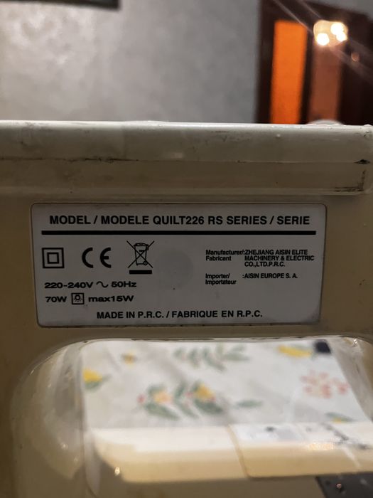 Швейная машинка toyota