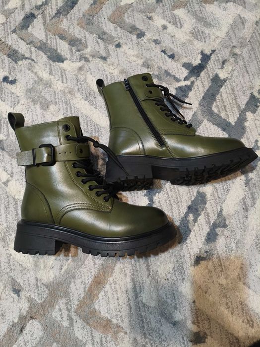 Сапожки из натуральной кожи